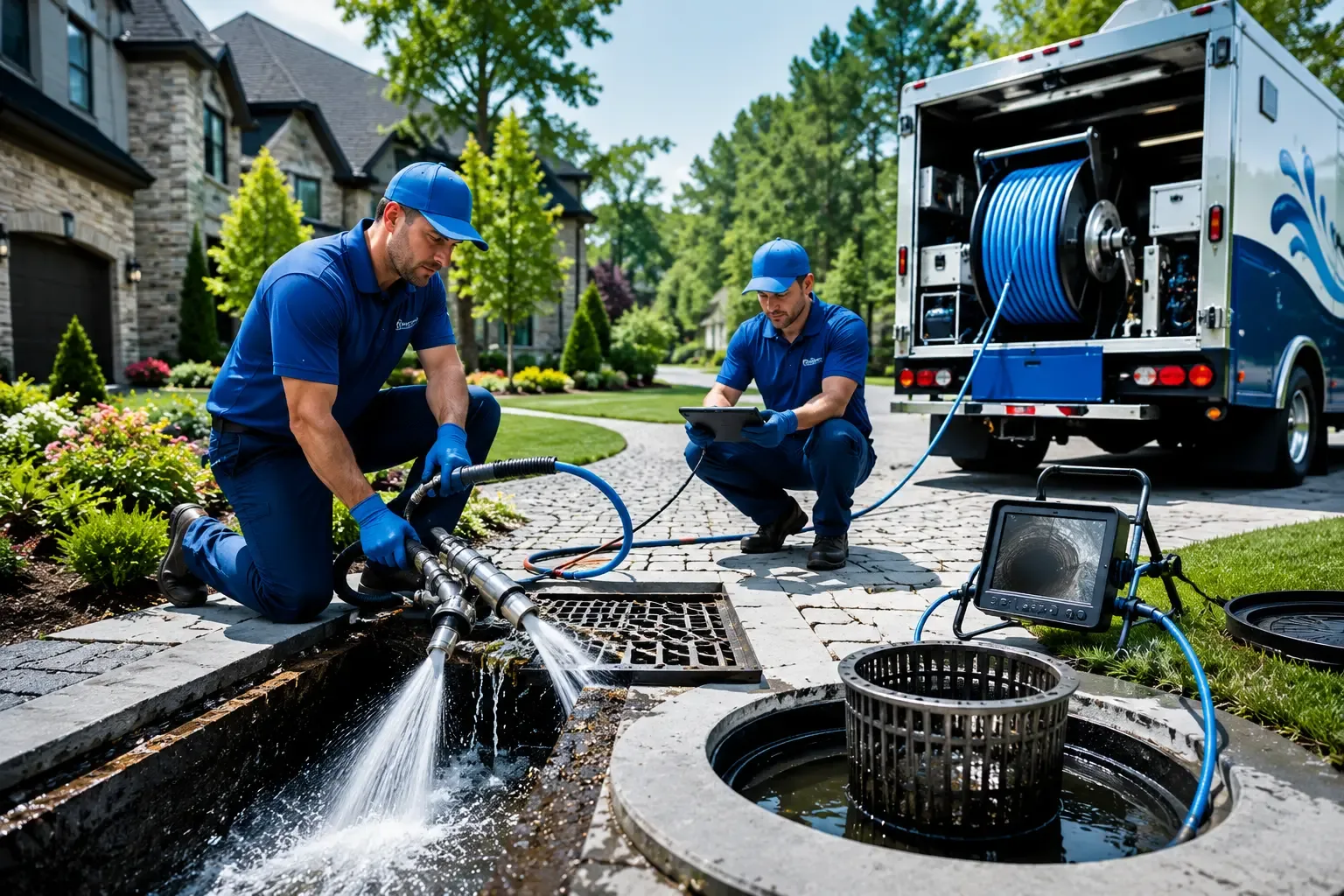 Local outdoor drain cleaning professionals in Ashton, IA